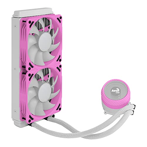 Image of AeroCool MIRAGEL240PK, Kit Watercooling Mirage L240 RGB (Blanc)