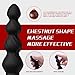 Prostrate Trainer Rechargeable Vibratorsmassager Electronic for Foot or Neck 12 Modes Silicone Massagers Kit with Water Resistant Play in Anywhere You Like (Black) for Man Relax Massaging POW12