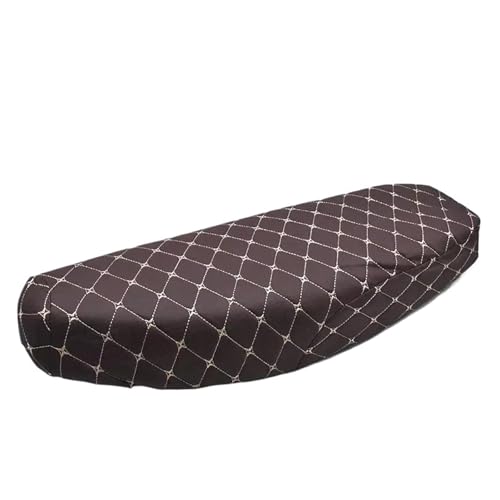 Housse de selle moto antidérapante et étanche avec coussin passager en cuir épais