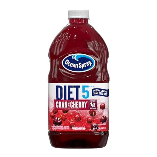 Ocean Spray Diet Cranberry Cherry Juice Drink, 64 Ounce