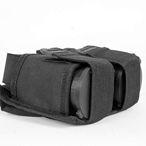 Valken Paintball Gotcha 2 Pod Pouch With Belt - 50 Cal - Black #TOP2
