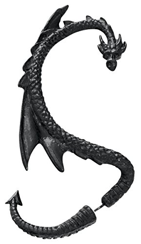 The Black Dragon's Lure Earring by Alchemy Gothic