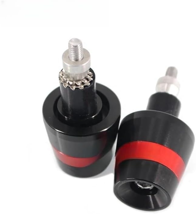 Motorcycle Bar End Plugs Universal 7/8 22Mm CNC Motorcycle Handle Bar Grips Ends Caps for Yamaha Fz6 Fz1 YZF-R1 YZF-R6 YZF-R3 Mt-10 Mt-09 Mt09 Mt10