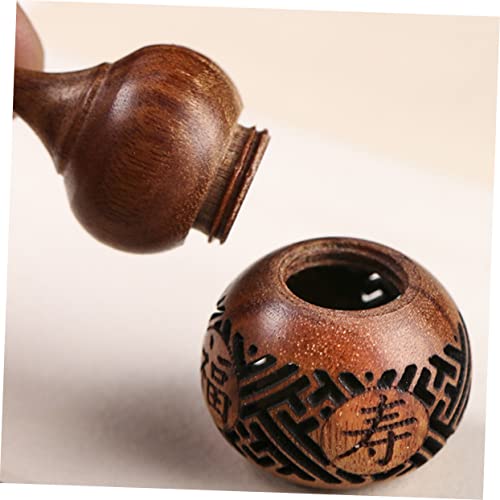 Decoración aromática escultórica en madera miniatura 3