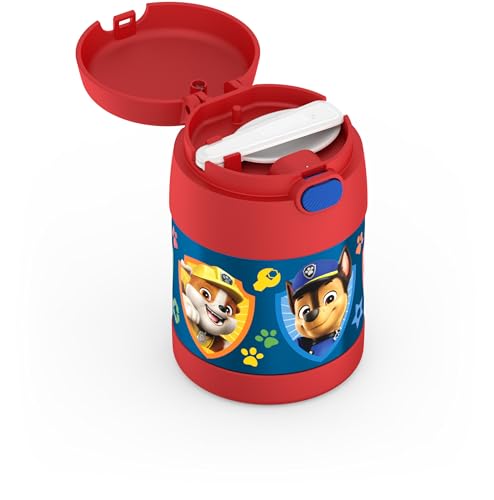Image of THERMOS FUNTAINER Kids Food Jar with Spoon, Paw Patrol, 10 Ounce (Pack of 6)