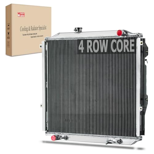 Image of Radiator for 1996-2002 Toyota 4Runner 2.7L L4 V6 | 3.4L Radiators, 1997 1998 1999 2000 2001, All-aluminum design, TIG Welded, 4 Row