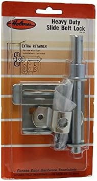 TIPU-HDSB-Q42P Garage Door Heavy-Duty Slide Bolt Lock