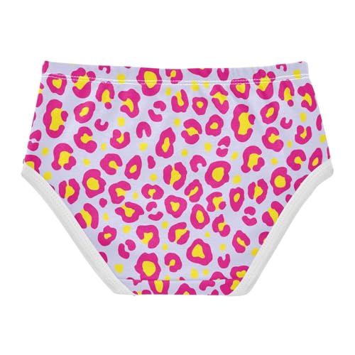 Little Girl Underwear Toddler Panties Kids Undies Leopard Print Soft Cotton Briefs 2T-8Y2