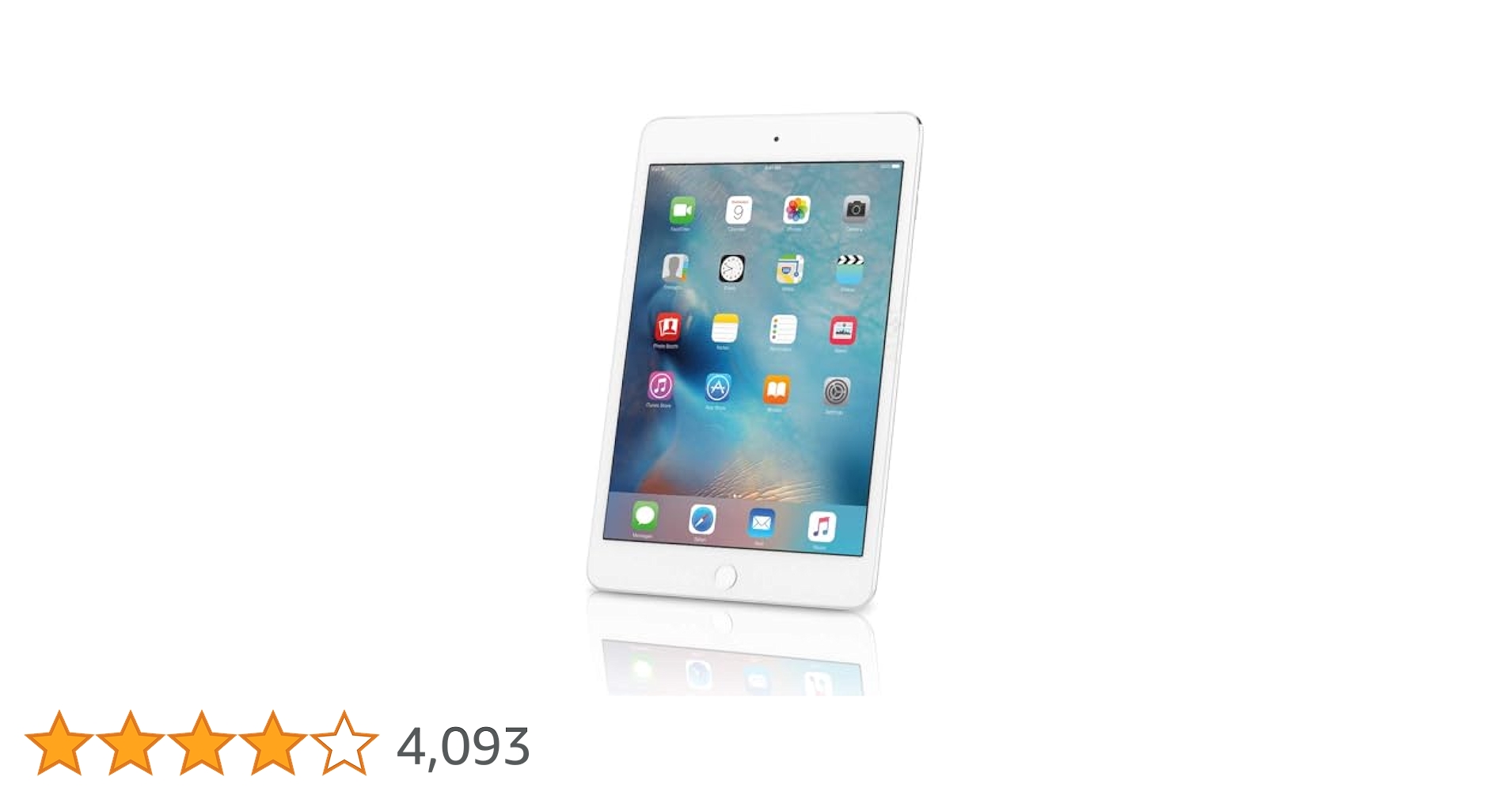 Apple iPad mini 4 - 128GB Wi-Fi - Silver (Renewed) : Amazon