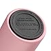 Cupture Stainless Steel Skinny Insulated Tumbler Cup with Lid and Reusable Straw - 16 oz (Blush Pink)