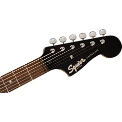Squier Paranormal Stratosonic (Crimson Red Transparent) – Guitare Électrique - Les Beatles, Paul McCartney, John Lennon, RIngo Starr, George Harrison Squier Paranormal Stratosonic (Crimson Red Transparent) - Guitare Électrique – Image 5