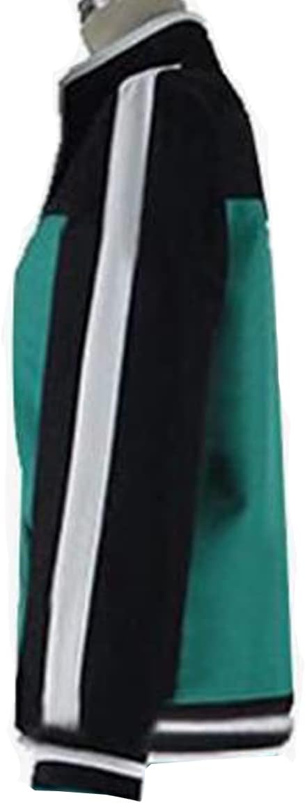 Poetic Walk Anime Mens Costume Cosplay Green Costume Sports Jacket Coat Outfit