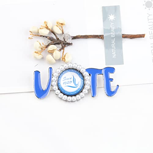 Image of UJIMS Greek Sorority Gift Finer Women Brooch Pin for Women Sorority Sister Gift Sisterhood Jewelry