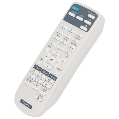 ECONTROLLY 218906000 Replacement Video Projector Remote Commander Compatible for Epson PowerLite Multimedia DLP Projector L610 L400U L500W L510U L610U L610W L615U EB-L500 EB-L615U EB-L400U EB-L500W - Thumbnail 6