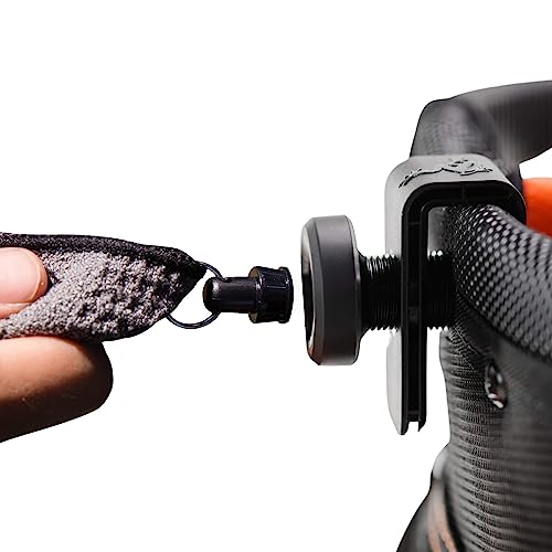Frogger Golf Bag Latch-It Accessory Attachment System for Golf Bags Magnetic Clip to Easily Attach Golf Towels Brushes Rangefinders and More