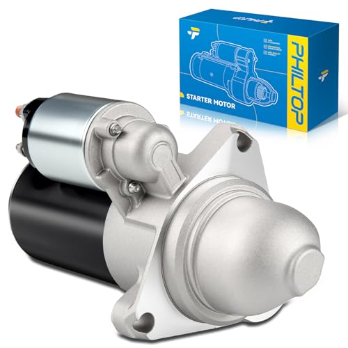 PHILTOP Starter Replacement for02-05 Chevy Trailblazer, 04-06 Colorado, 02-05 GMC Envoy, 04-06 Canyon, 06 Hummer H3, 04-05 Buick Rainier, 02-04 Oldsmobile Bravada 6490N by PHILTOP - Used condition - US$48.30