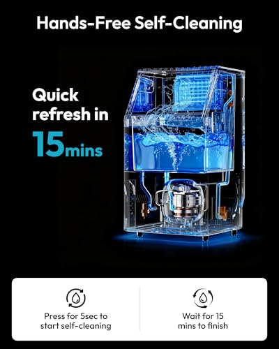 Image of EUHOMY Under Counter Ice Maker with Drain Pump, 120 lbs /24H Commercial Ice Machine, Stainless Steel Ice Maker with 33 lbs Storage Bin, Freestanding Ice Maker for Home /Bar /Cafe /Restaurant