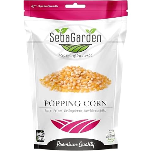 Seba Garden Popping Corn Kernels GMO FREE Cover