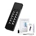 USB Flash Drive, Multifunctional Military Grade Secure Key 16GB USB 2.0 256-bit AES Hardware Encrypted FIPS Validated