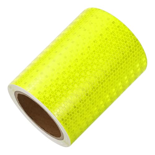 Ruban réfléchissant PVC haute qualité 10m, adhésif durable pour signalisation de remorques