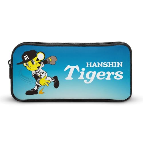 阪神 リーグ 優勝記念 タイガース文具ケース ペンケース 収納グッズ 筆箱 ペンバッグ 筆入れ 多機能 学用品収納 大容量軽量 伸縮性が良く、繰り返し使用可能 傷防止 防汚 掃除が簡単 いろいろな文房具を収納 オフィス小物 コスメバッグとして 男女兼用 携