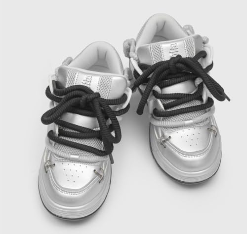 Men's Walking Chunky Sneakers，Non Slip Workout Gym Shoes Breathable Running Fashion Board Shoes，Lightweight Comfort Walking Footwear for Women Men2