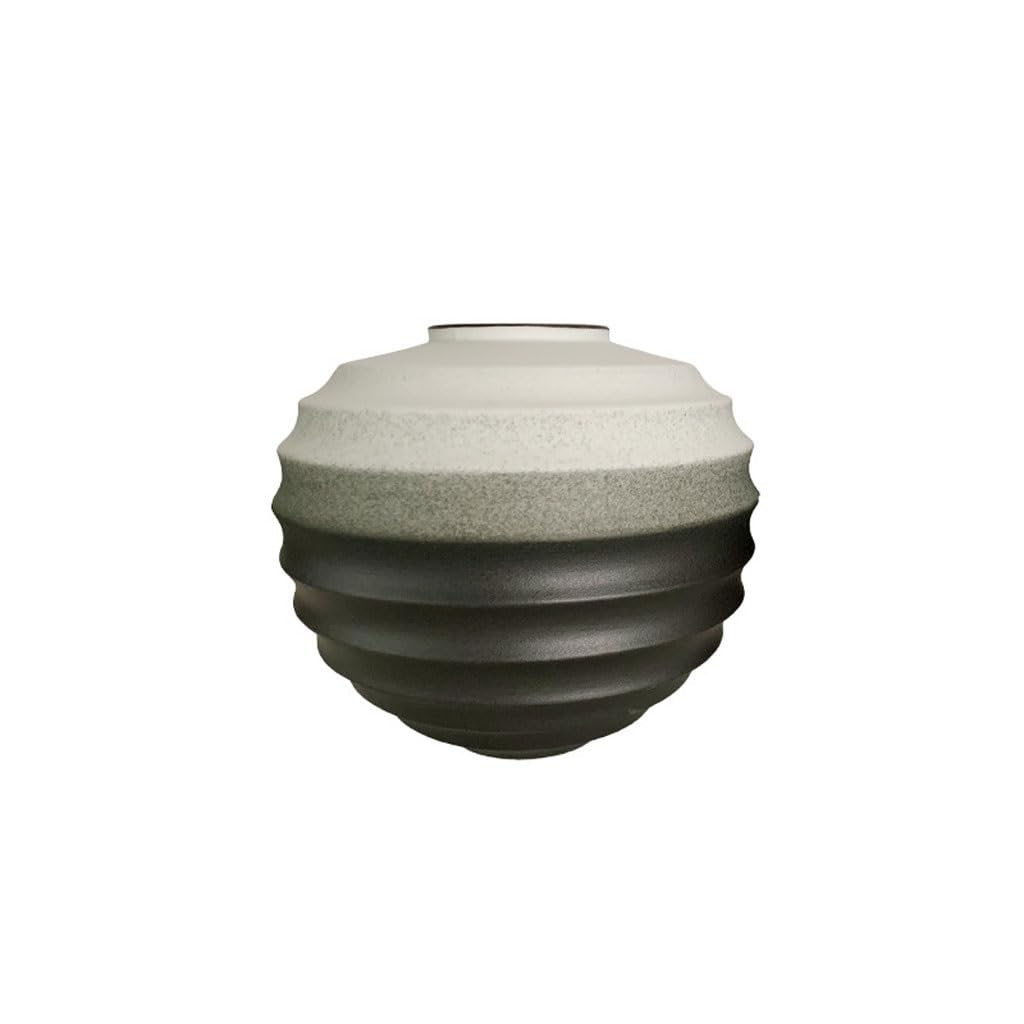 EINES Ceramic Vase Restaurant Living Room Desktop Ornaments Retro Home Flower Arrangement Device(A)