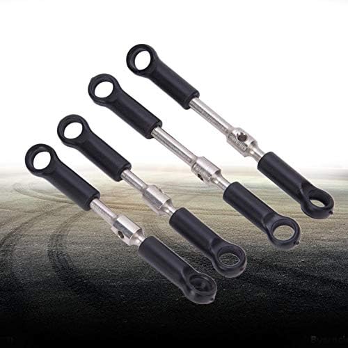 Keenso RC Steering Linkage Rod, Metal Pull Rod Accessory Fit for WLtoys 144001 114 Fourwheel Drive Alloy RC Car