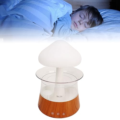 Humidificateur goutte d'eau contre l'air sec avec diffuseur de champignons
