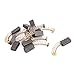 Aexit 5 Pairs Tools & Equipment Electric Drill Motor Carbon Brushes Spare Brushes & Dusters Parts 12mmx6mmx4mm