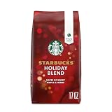 Starbucks Holiday Blend, Medium Roast Whole Bean Coffee, Holiday Limited Edition, 17 Oz 1.063 lb.