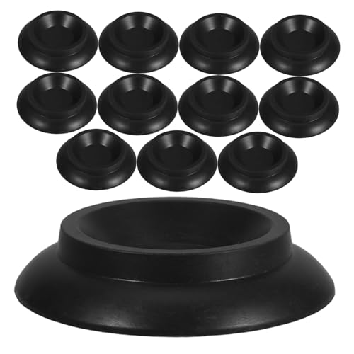 FIXOSHEE 12Piezas Almohadillas Antideslizantes Muebles Estabilizadoras de Refrigerador Antivibración y Reducción de Ruido Protector de Patas de Sillas