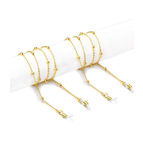 HALF CRESCEN Women's Eyeglass Chains - Eyewear Retainer - Eyeglass Strap Holder