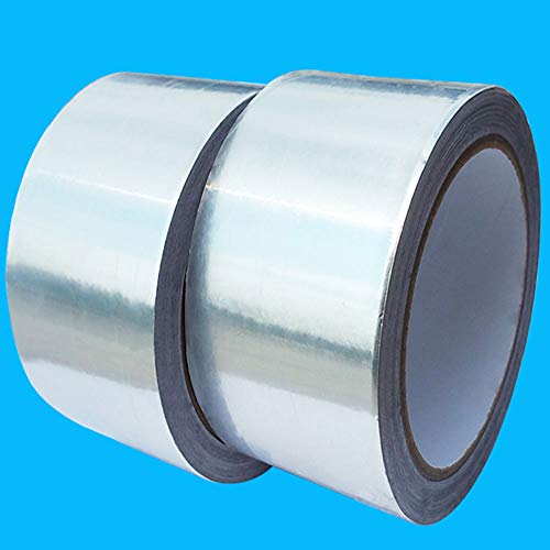 AGNMR 1PCS Heatshield Tape 40m Slivery BGA Aluminum Foil Tape High Temperature Tape 20mm