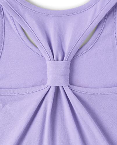 The Children's Place Girls' Sleeveless Tie Graphic Tank Top 2 Pack3