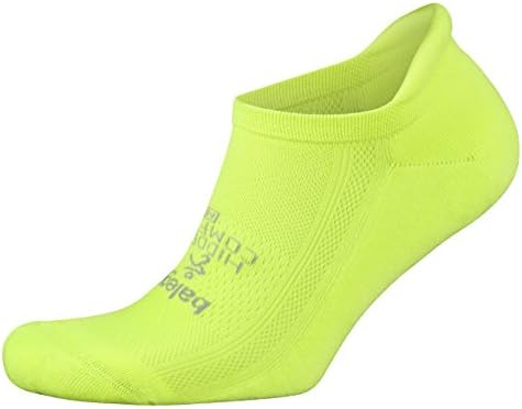 Balega Hidden Comfort Performance No Show Athletic Running Socks for Men and Women (1 Pair), Zest Lemon, Small