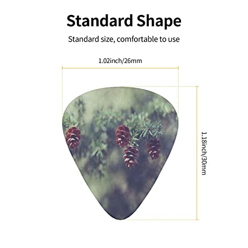 Lot de 12 médiators en forme de pomme de pin pour guitare basse électrique et acoustique - Les Beatles, Paul McCartney, John Lennon, RIngo Starr, George Harrison Lot de 12 médiators en forme de pomme de pin pour guitare basse électrique et acoustique – Image 5