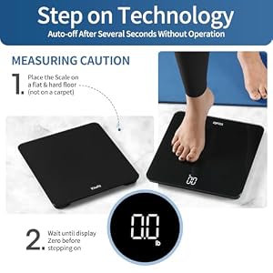 Vitafit Bathroom Scale for Body Weight Accuracy 0.1lb, Weight Scale 400lb — photo 6 of 6