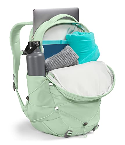 Image of The North Face Women's Borealis Commuter Laptop Backpack, Misty Sage Dark Heather /Meld Grey, One Size