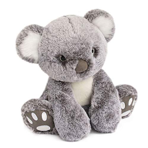 HISTOIRE D'OURS - Peluche Koala - Grise - Animal Sauvage - 25 Cm - Douce et Mignonne - Idée Cadeau...