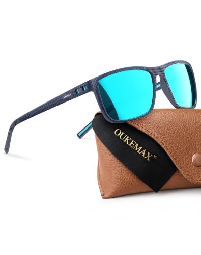 Image of Polarized Square Sunglasses for Men, UV400 Driving Golf