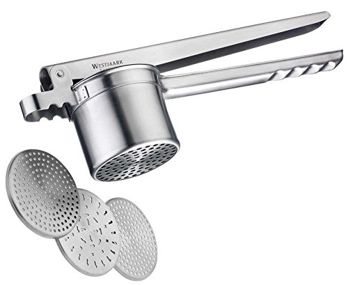 Westmark - Schiacciapatate Multifunzione Ideale Anche per Realizzare Spätzle, incl. 4 Dischi
