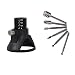 6pc HSS Routing Router Bits Burr with Drill Carving Rotary Locator Set Suit Dremel & Rotary Too