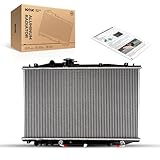 KAX CU2939 Engine Cooling Radiator, Compatible with 2007-2008 Acura TL, with Water Tank Cover