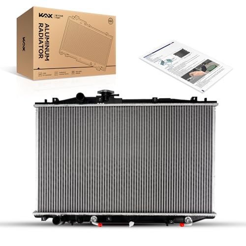 KAX CU2939 Engine Cooling Radiator, Compatible with 2007-2008 Acura TL, with Water Tank Cover
