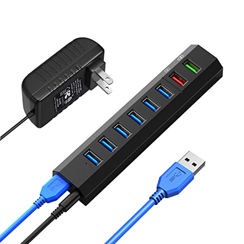 Hub USB 3.0 alimenté RAOYI pour brancher tous vos disques durs sans déconnexion
