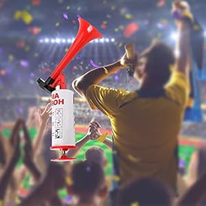 4Pcs Handheld Air Horn, Aluminum Portable Handheld Air Pump Horn, Loud Noise Maker Safety Horn for Boats Cars Sporting Events Camping Reusable Eco-Friendly (Handheld air horn 4pcs) 4Pcs Handheld Air Horn Aluminum Portable Handheld Air Pump Horn Loud Noise Maker Safety Horn for Boats Cars Sporting Events Camping Reusable Eco Friendly Handheld air horn 4pcs