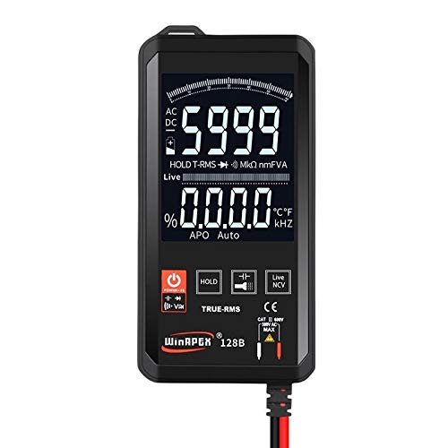 Preisvergleich Produktbild Reverse-Display-Bildschirm Ultra-Thin-Touch-Smart-Digital-Multim... Vollmaschinenhighschool Precision Echteffektivwert-Multimeter LiMinHua