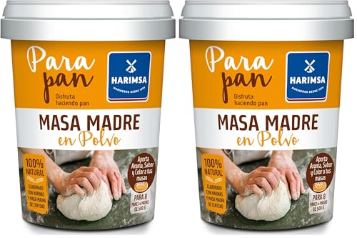 Harimsa Preparado de Masa Madre, Original, 200 Gramos (Paquete de 2)