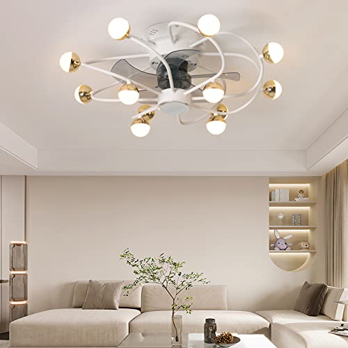 Ventilateurs de plafond DC avec application lumineuses et modes hiver
